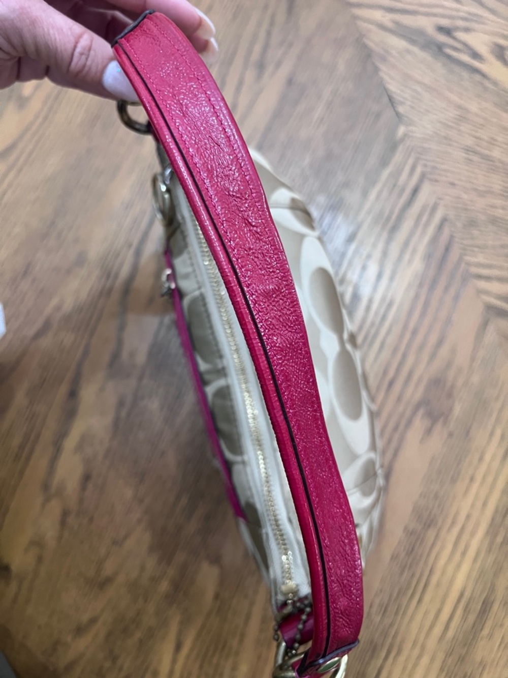 Coach Poppy Signature Hobo Bag - Picture 13 of 14